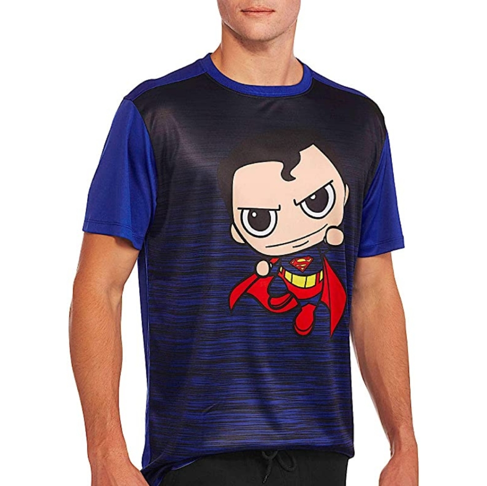 DC Comics Superman Kawaii Active Poly Graphic T-Sh